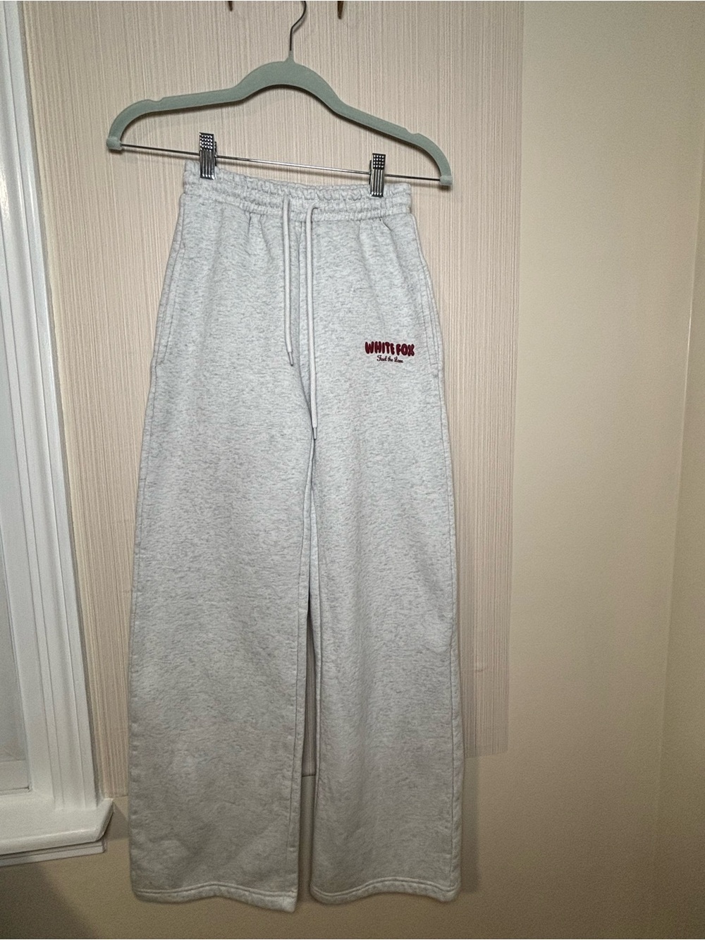 White Fox Sweats Grey Marle XXS - Picture 7 of 7